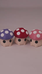 Mushroom Clicker Keychain — video